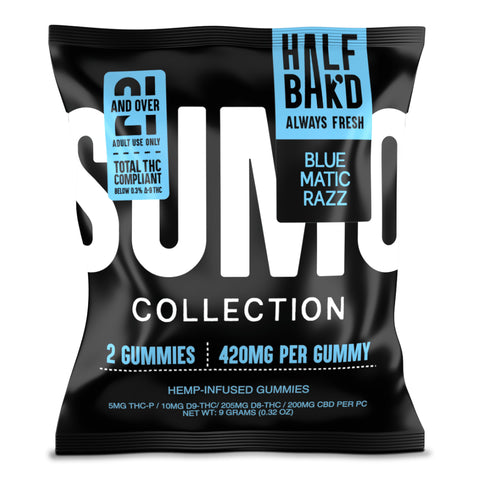 HALF BAK'D: SUMO 420MG THC GUMMY - 2 PACK