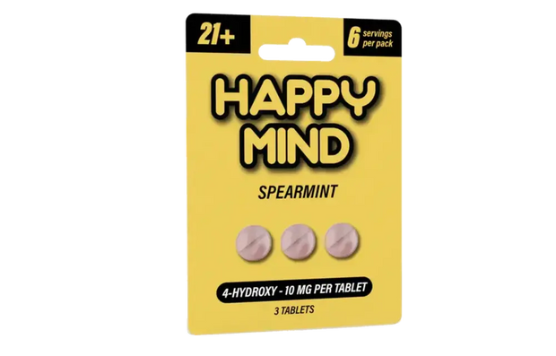 HAPPY MIND: 4-HYDROXY MICRODOSING TABLETS - 30MG