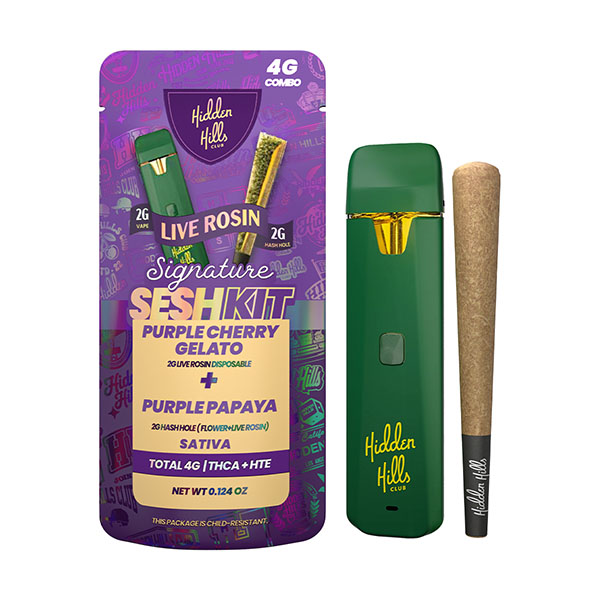 HIDDEN HILLS - SIGNATURE SESH KIT - 4G COMBO – DR.SMOKE