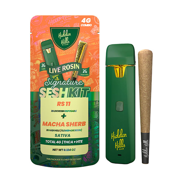 HIDDEN HILLS - SIGNATURE SESH KIT - 4G COMBO  DR.SMOKE