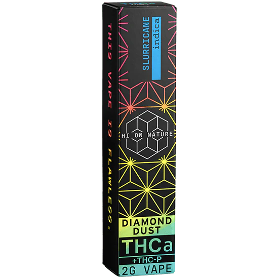 HI ON NATURE: DIAMOND DUST THCA + THCP DISPOSABLE - 2G