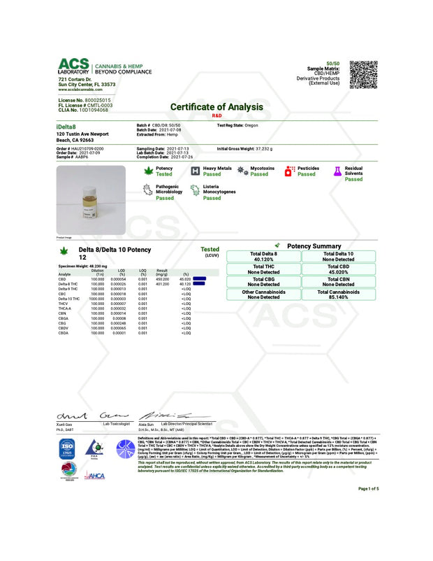 MYSTERY THC CARTRIDGE