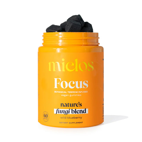 MIELOS: FOCUS BOTANICAL TERPENE INFUSED VEGAN GUMMIES - 60CT