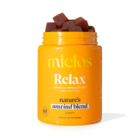 MIELOS: RELAX BOTANICAL TERPENE INFUSED VEGAN GUMMIES - 60CT