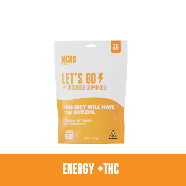 MCRO: LET'S GO MICRODOSE GUMMIES - 10CT