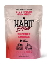 HABIT: EXOTIC LIVE ROSIN GUMMIES - 100MG