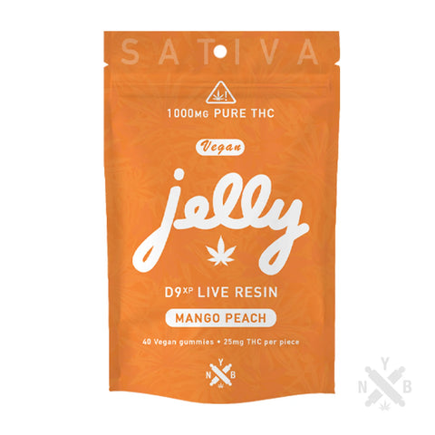 NYB: JELLY D9XP LIVE RESIN GUMMIES - 40CT