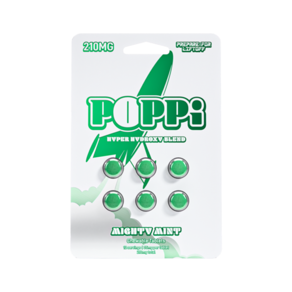 POPPI: HYPER HYDROXY BLEND CHEWABLE TABLETS - 210MG