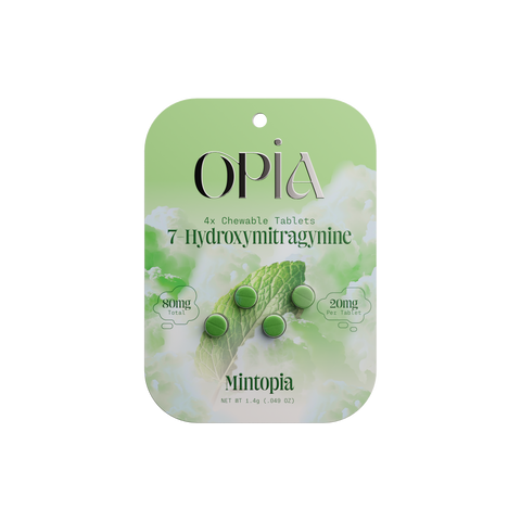 OPIA: 7-HYDROXYMITRAGYNINE TABLETS - 4CT