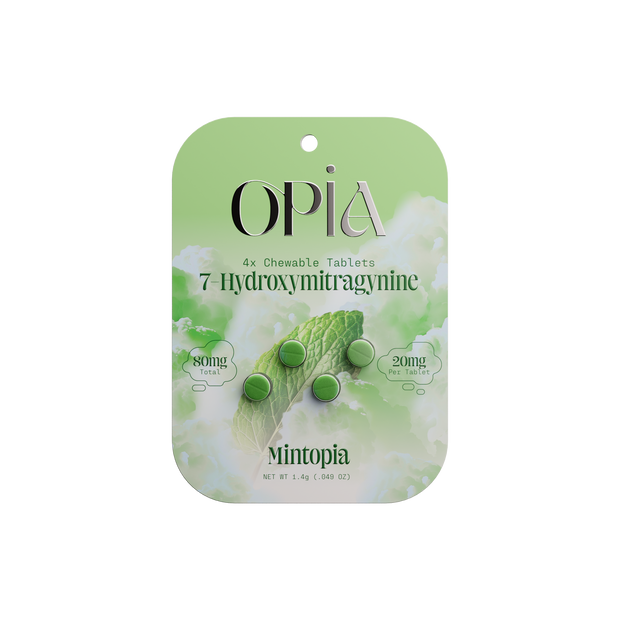 OPIA: 7-HYDROXYMITRAGYNINE TABLETS - 4CT