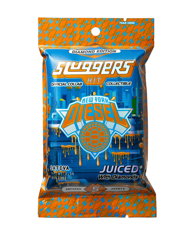 SLUGGERS HIT: JUICED DIAMOND EDITION PREROLLS - 5CT