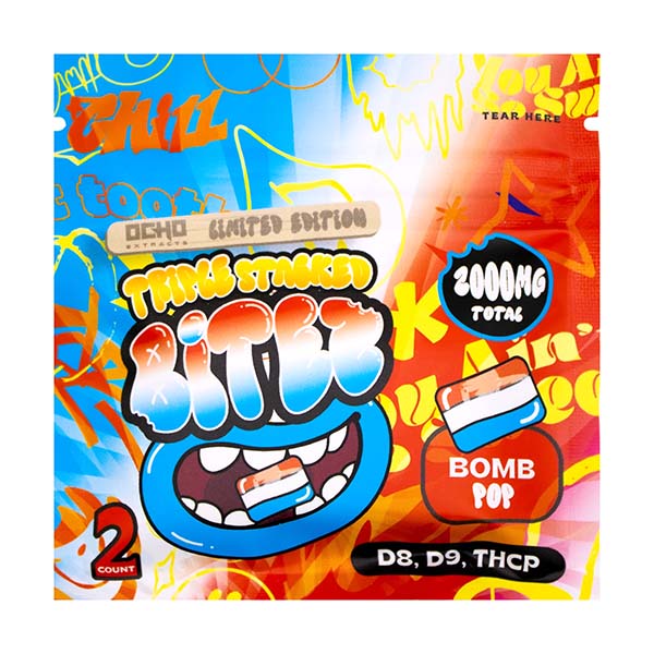 OCHO EXTRACTS: TRIPLE STACKED BITEZ - 2000MG