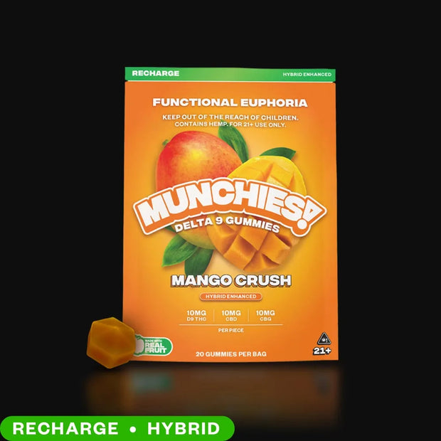 DELTA MUNCHIES: FUNCTIONAL EUPHORIA THC GUMMIES - 20CT