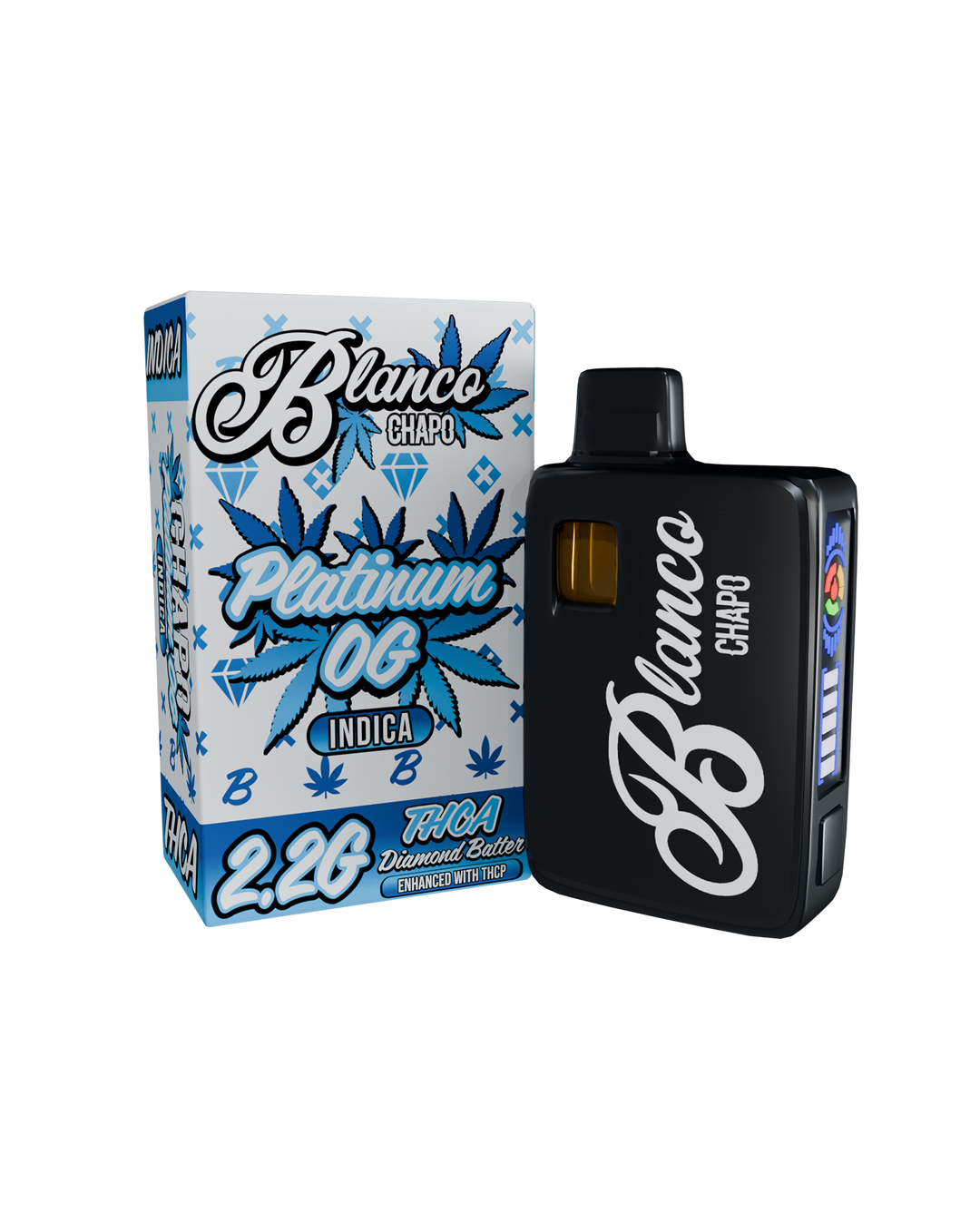 CHAPO: BLANCO THCA DIAMOND BATTER DISPOSABLE - 2.2G  DR.SMOKE