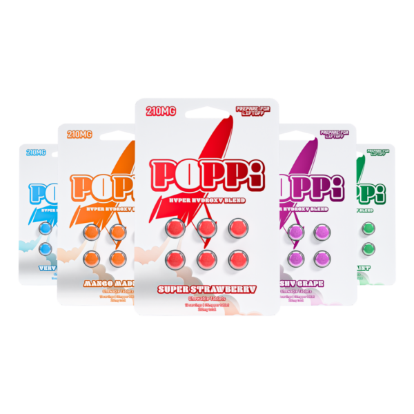 POPPI: HYPER HYDROXY BLEND CHEWABLE TABLETS - 210MG
