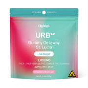 URB: GUMMY GETAWAY ST. LUCIA THC GUMMIES - 5000MG