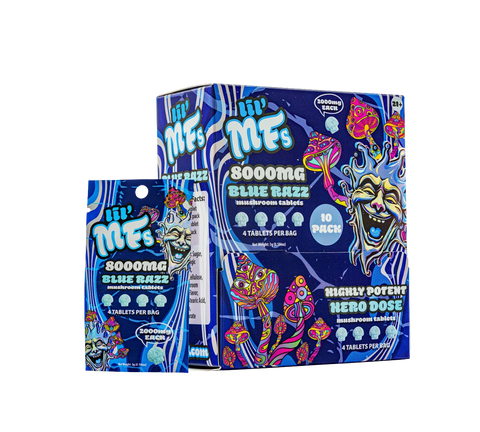 DISCREET: LIL' MFS HERO DOSE MUSHROOM TABLETS - 8000MG