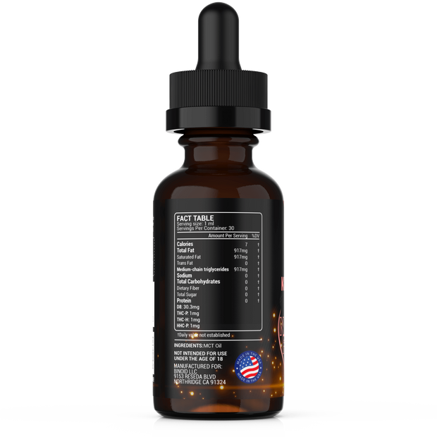 BINOID: PREMIUM KNOCKOUT BLEND TINCTURE - 1000MG