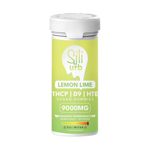 SILI X URB: THCP + DELTA 9 THC + HTE VEGAN GUMMIES - 9000MG