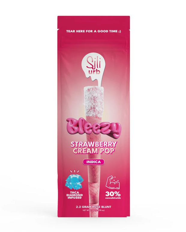 SILI X URB: BLEEZY THCA DIAMOND INFUSED PREROLL - 2.2G