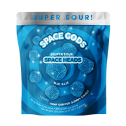 SPACE GODS: SUPER SOUR SPACE HEADS THC + CBD GUMMIES - 120MG