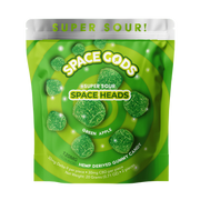 SPACE GODS: SUPER SOUR SPACE HEADS THC + CBD GUMMIES - 120MG