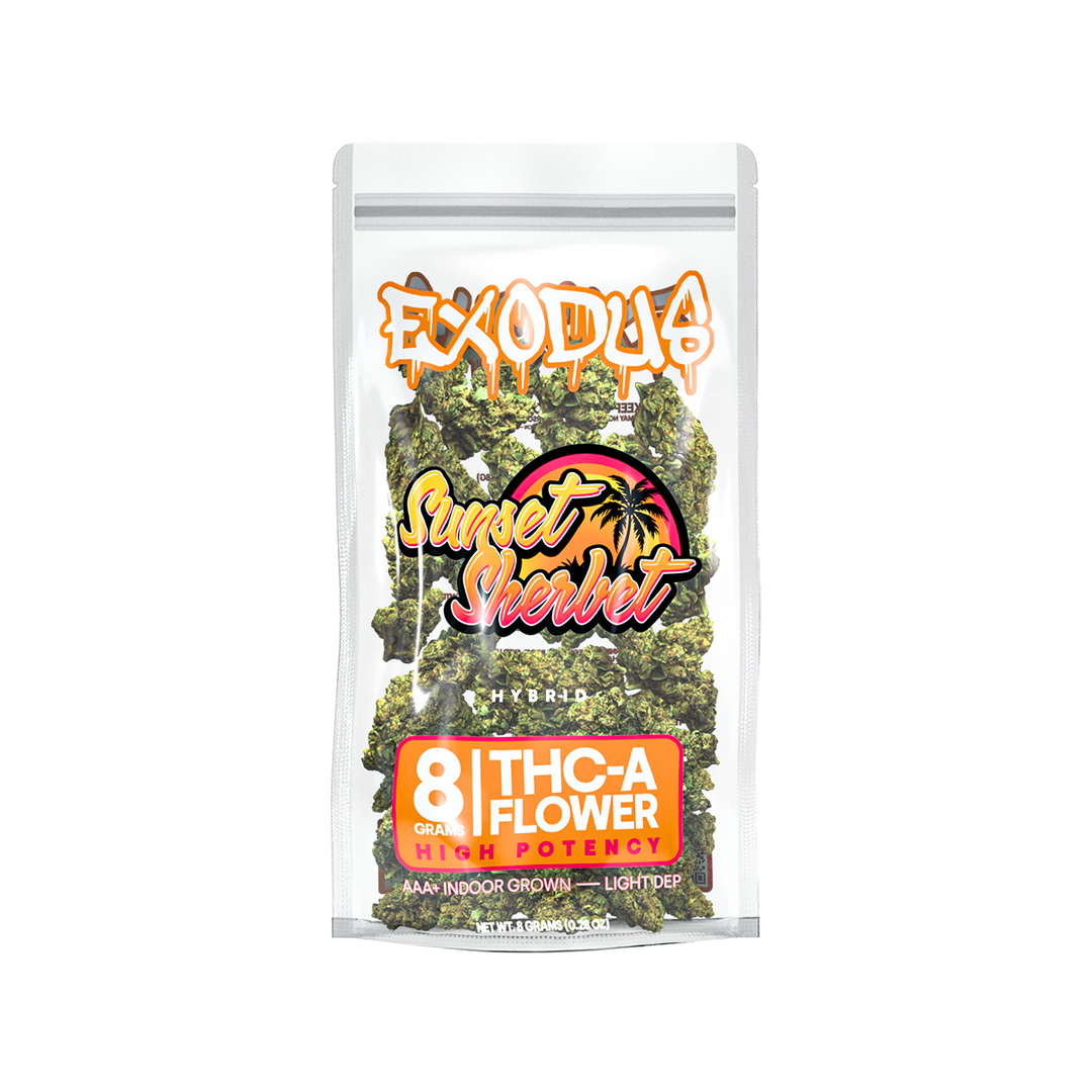 EXODUS: THCA FLOWER - 8G – DR.SMOKE