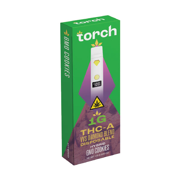 TORCH: THC-A VVS DIAMOND BLEND DISOPSABLE - 1G