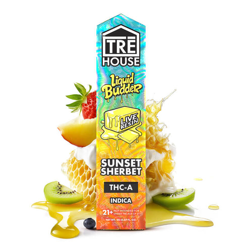 TRE HOUSE: THCA LIVE RESIN LIQUID BUDDER  - 2G