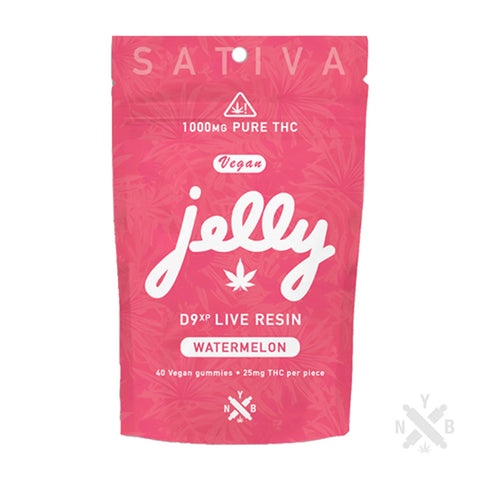 NYB: JELLY D9XP LIVE RESIN GUMMIES - 40CT