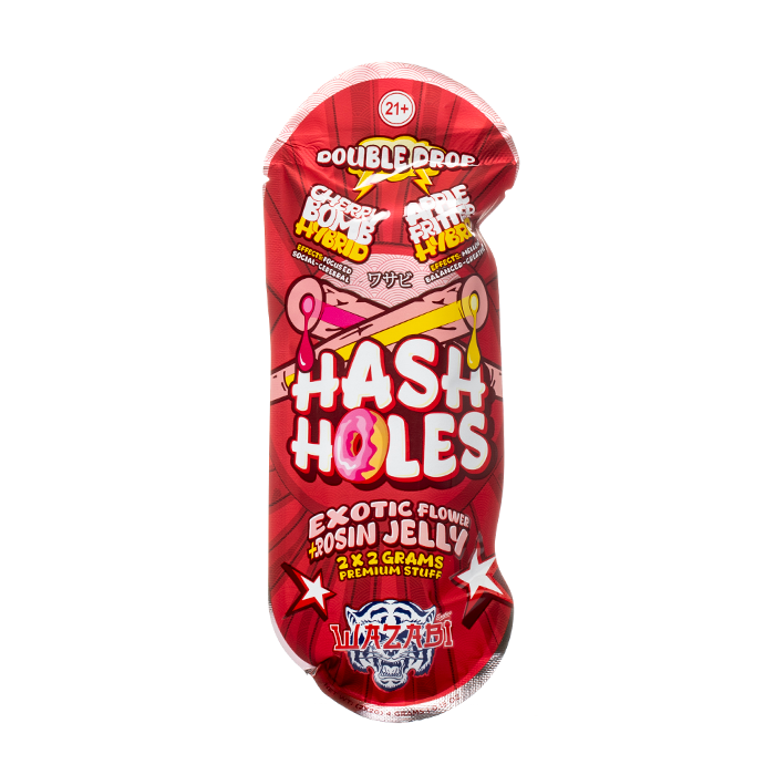 WAZABI: DOUBLE DROP HASH HOLES - 4G – DR.SMOKE